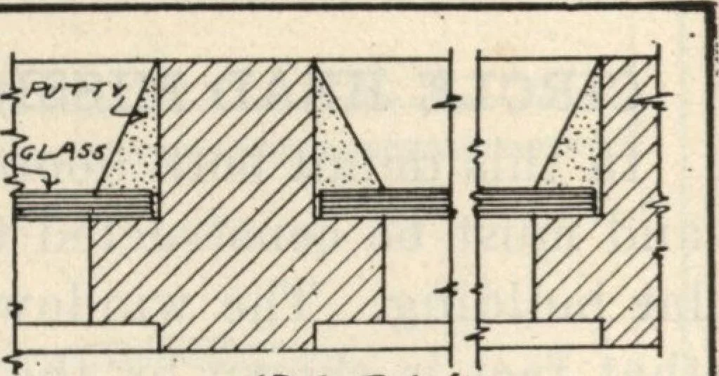 An illustration from How to read plans and take off bills of materials., 1917, leaf 127