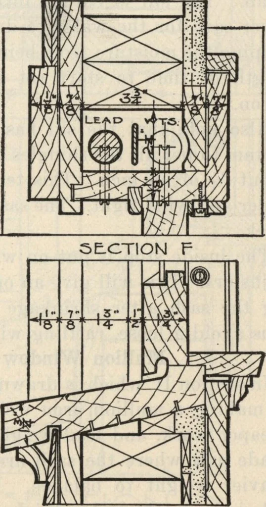 An illustration from How to read plans and take off bills of materials., 1917, leaf 132
