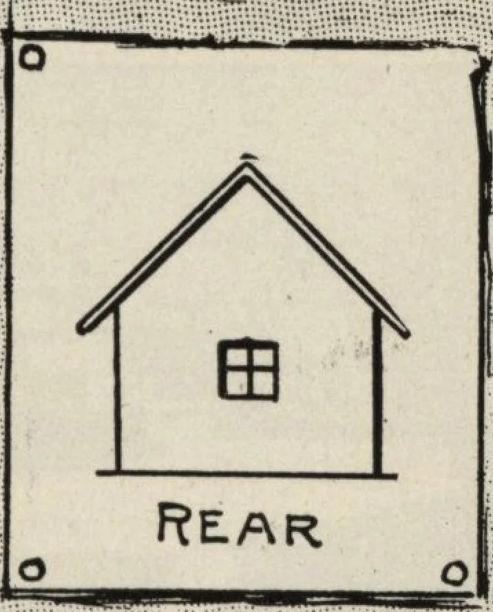 An illustration from How to read plans and take off bills of materials., 1917, leaf 14