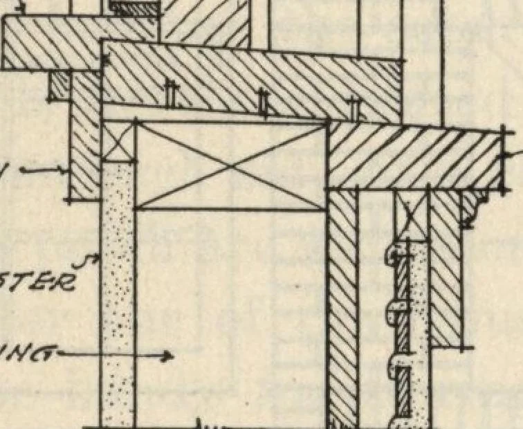 An illustration from How to read plans and take off bills of materials., 1917, leaf 161