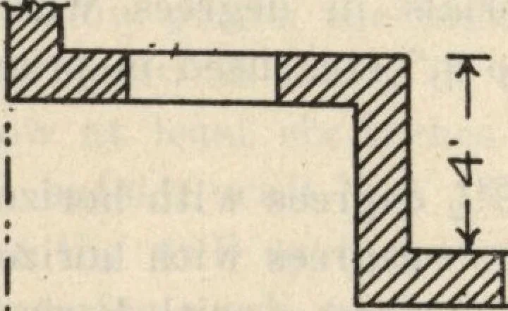 An illustration from How to read plans and take off bills of materials., 1917, leaf 197