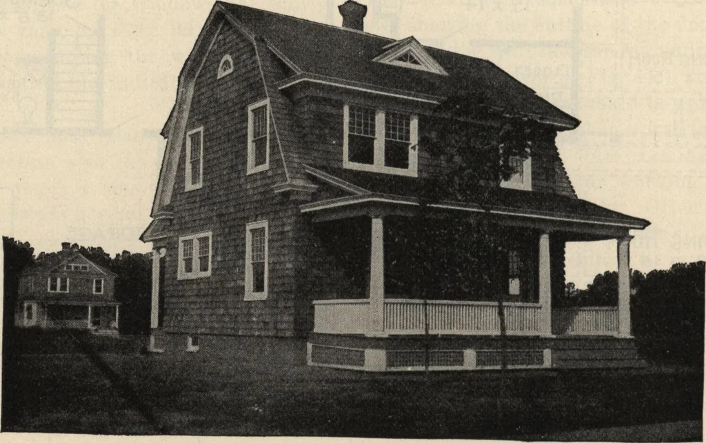 An illustration from How to read plans and take off bills of materials., 1917, leaf 21