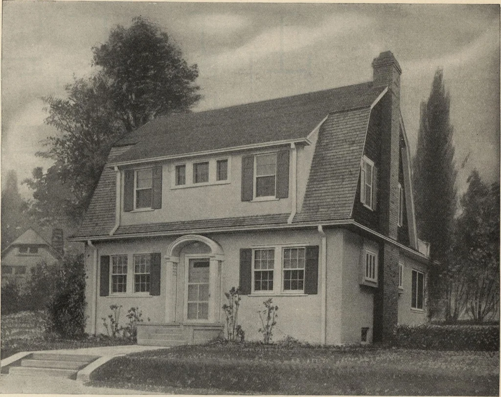 An illustration from How to read plans and take off bills of materials., 1917, leaf 230