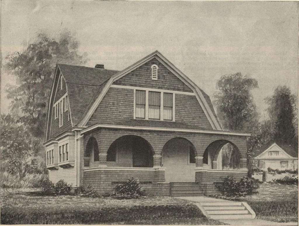 An illustration from How to read plans and take off bills of materials., 1917, leaf 231