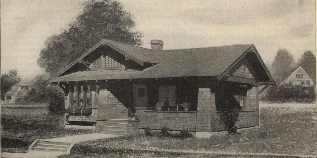 An illustration from How to read plans and take off bills of materials., 1917, leaf 234
