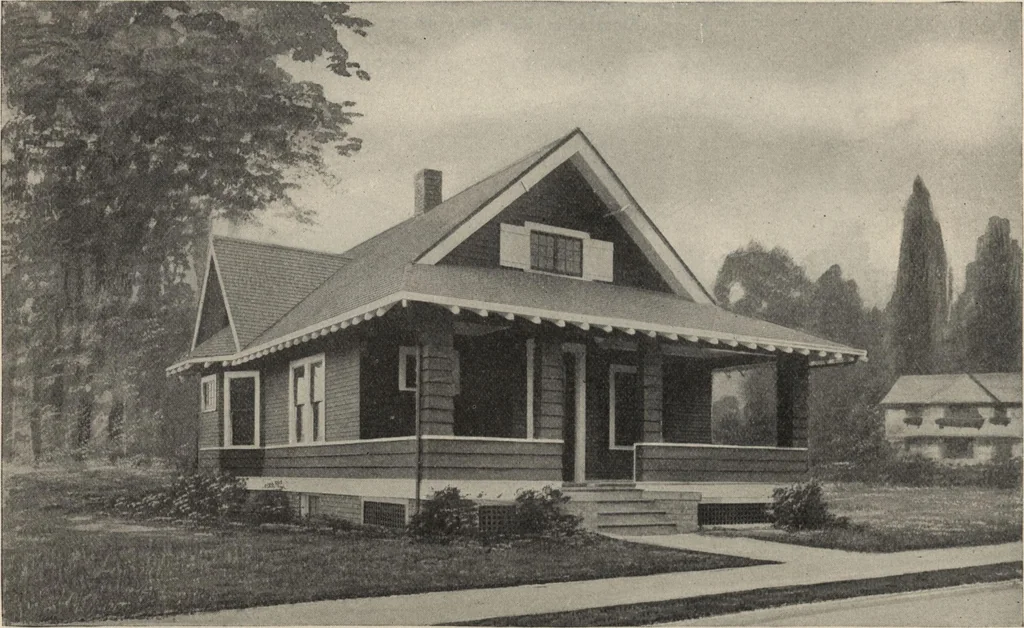 An illustration from How to read plans and take off bills of materials., 1917, leaf 237