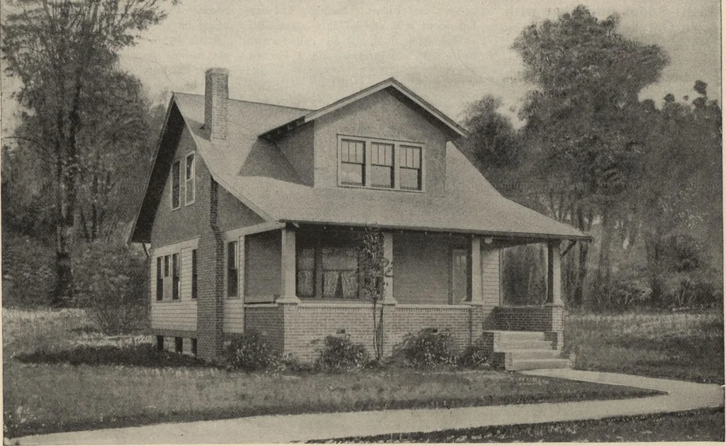 An illustration from How to read plans and take off bills of materials., 1917, leaf 242