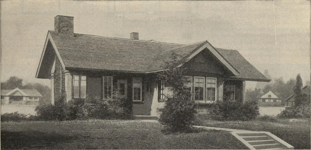 An illustration from How to read plans and take off bills of materials., 1917, leaf 249