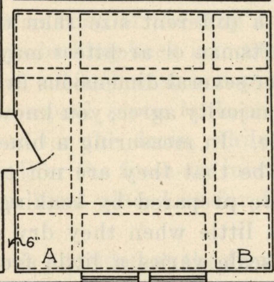 An illustration from How to read plans and take off bills of materials., 1917, leaf 43