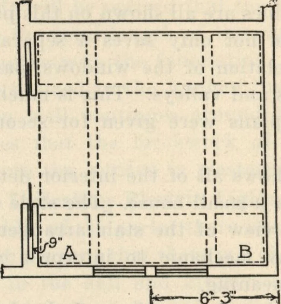 An illustration from How to read plans and take off bills of materials., 1917, leaf 43