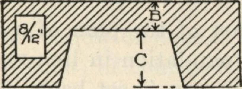 An illustration from How to read plans and take off bills of materials., 1917, leaf 44