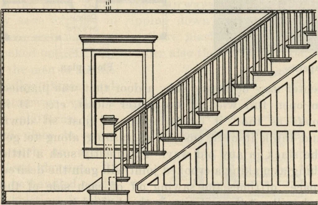 An illustration from How to read plans and take off bills of materials., 1917, leaf 49