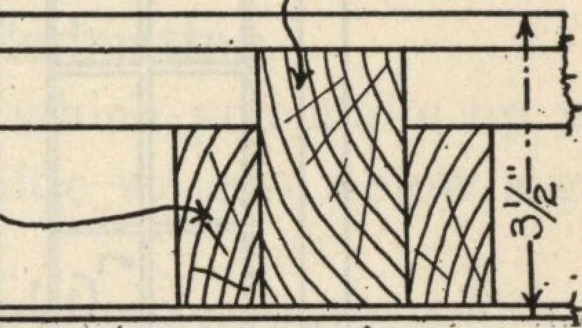 An illustration from How to read plans and take off bills of materials., 1917, leaf 52