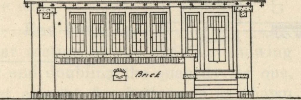 An illustration from How to read plans and take off bills of materials., 1917, leaf 66