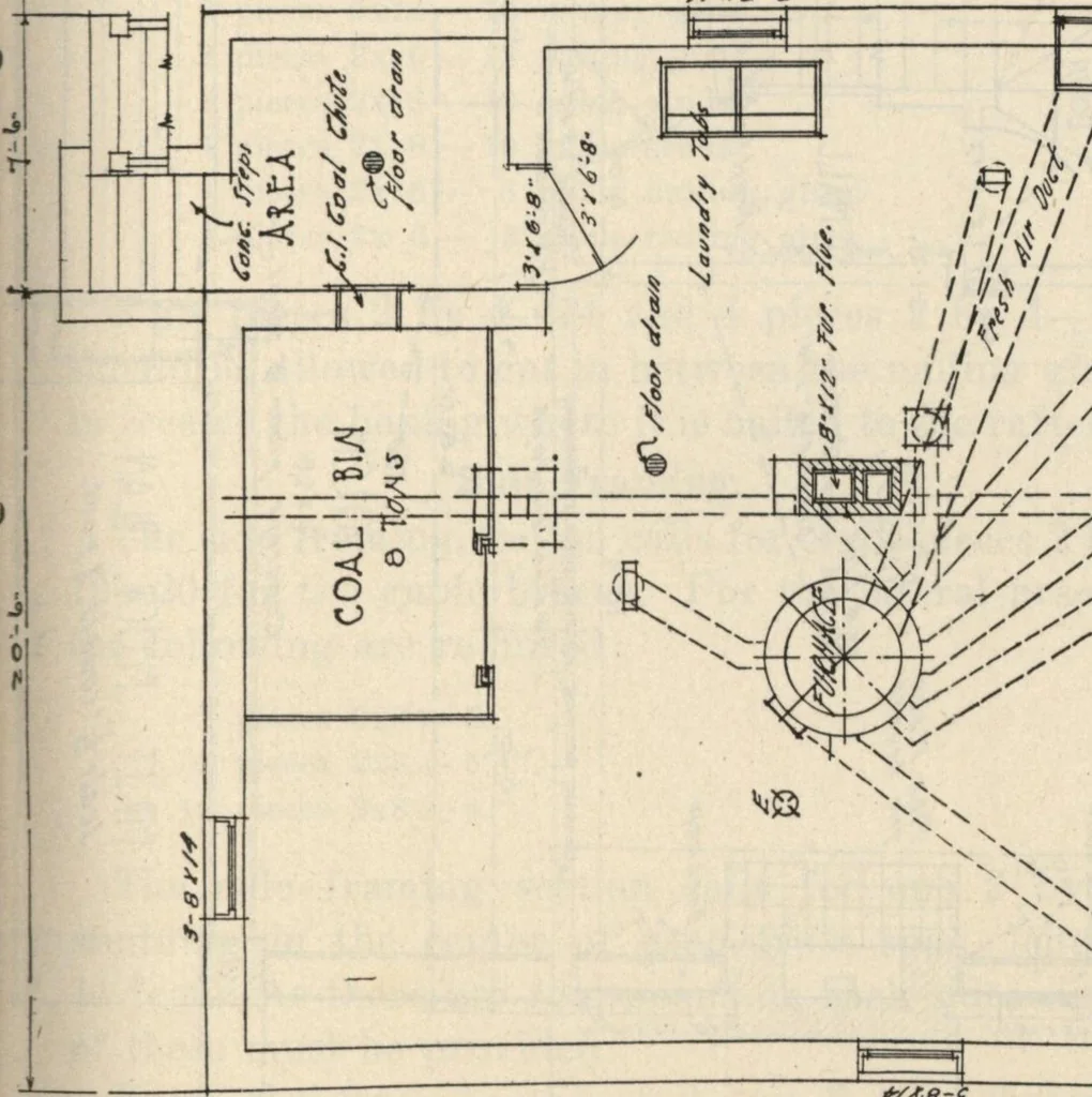 An illustration from How to read plans and take off bills of materials., 1917, leaf 66