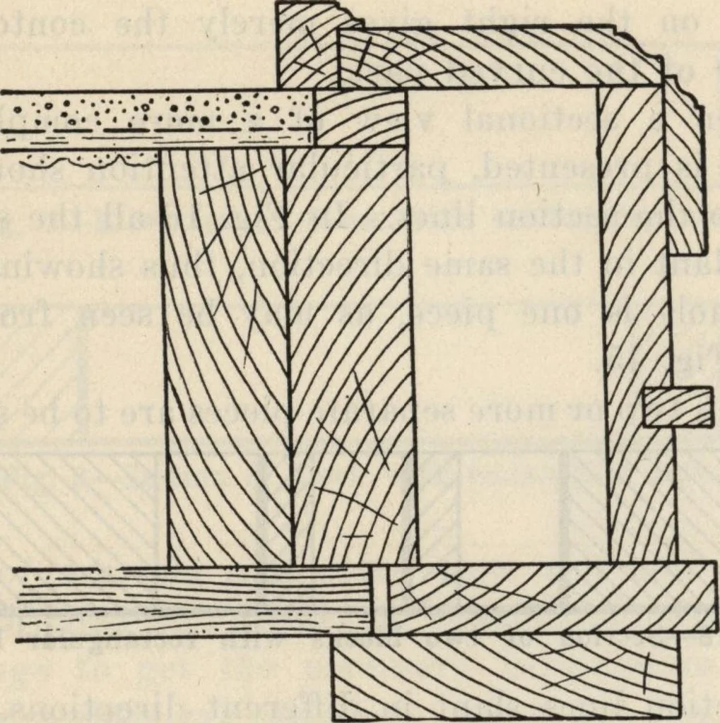 An illustration from How to read plans and take off bills of materials., 1917, leaf 7