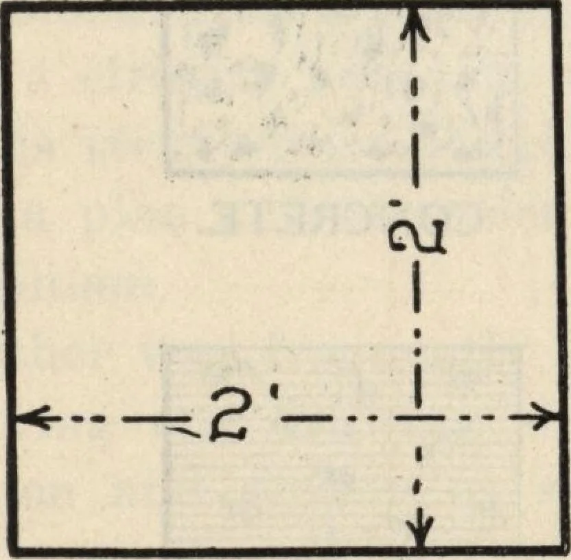 An illustration from How to read plans and take off bills of materials., 1917, leaf 7