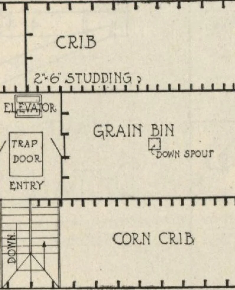 An illustration from How to read plans and take off bills of materials., 1917, leaf 74