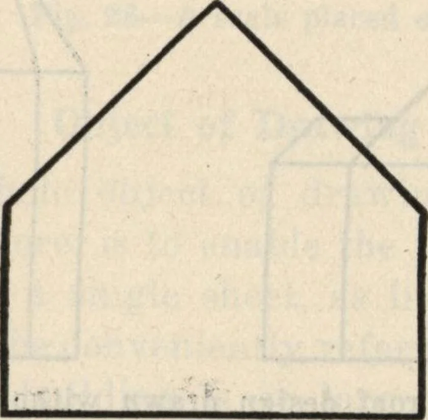 An illustration from How to read plans and take off bills of materials., 1917, leaf 8