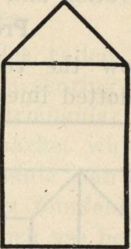 An illustration from How to read plans and take off bills of materials., 1917, leaf 8