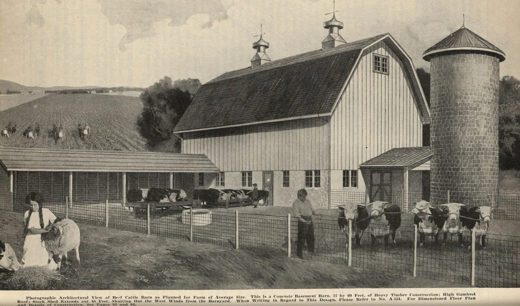 An illustration from How to read plans and take off bills of materials., 1917, leaf 85