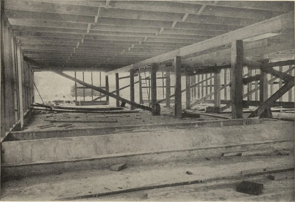 An illustration from How to read plans and take off bills of materials., 1917, leaf 91