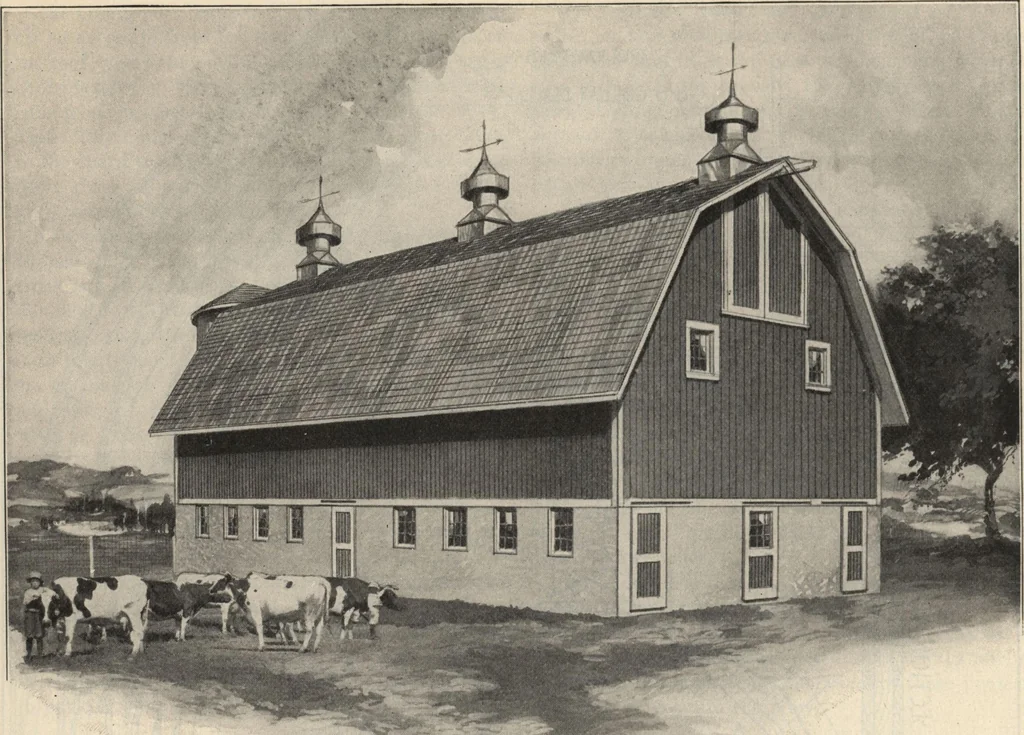An illustration from How to read plans and take off bills of materials., 1917, leaf 93
