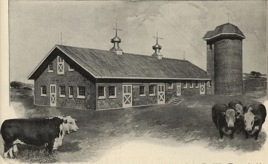 An illustration from How to read plans and take off bills of materials., 1917, leaf 98