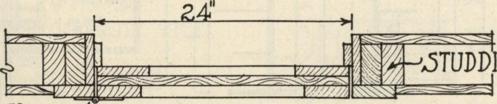 An illustration from How to read plans and take off bills of materials., 1917, leaf 99