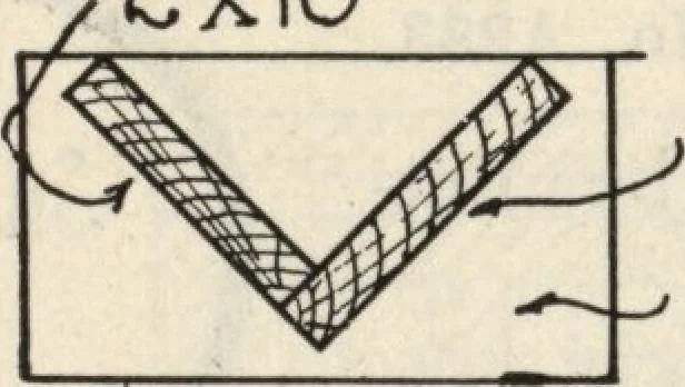 An illustration from How to read plans and take off bills of materials., 1917, leaf 99