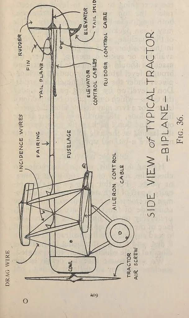 An illustration from How an aeroplane is built, 1918, leaf 212