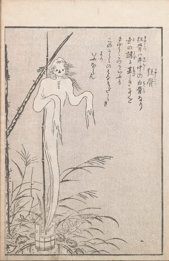 An illustration from Hyakki shūi, 1805, leaf 11