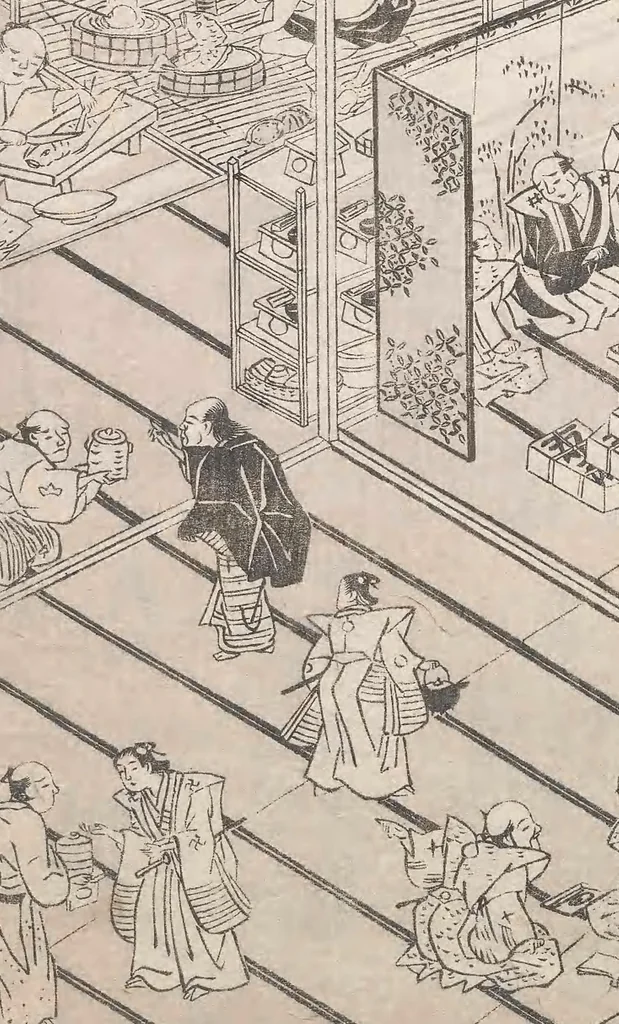 An illustration from Hyakki shūi, 1805, leaf 19