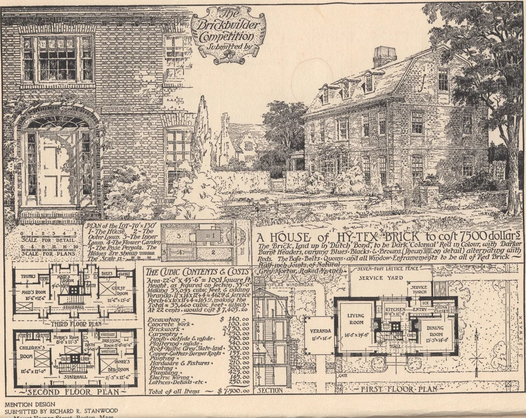 An illustration from The hy-tex house of moderate cost, 1914, leaf 11