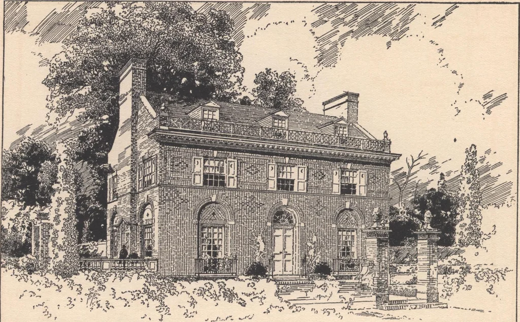An illustration from The hy-tex house of moderate cost, 1914, leaf 15