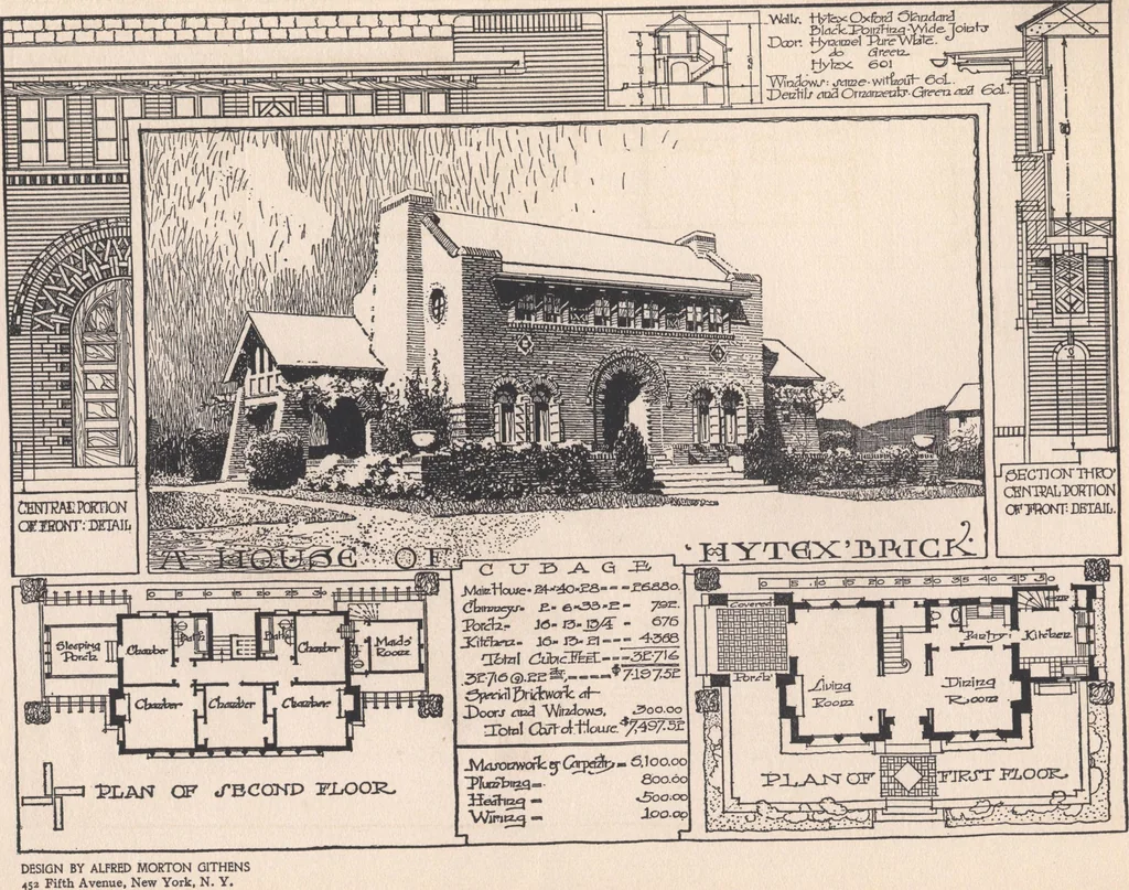 An illustration from The hy-tex house of moderate cost, 1914, leaf 28