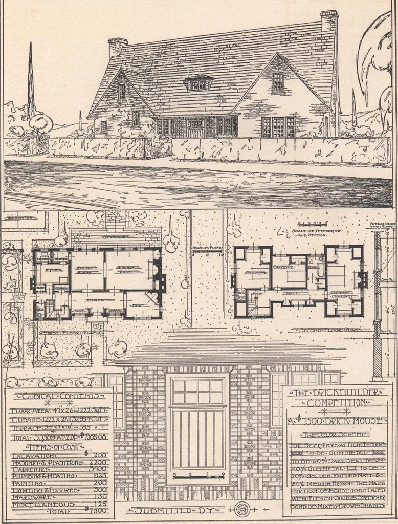 An illustration from The hy-tex house of moderate cost, 1914, leaf 32