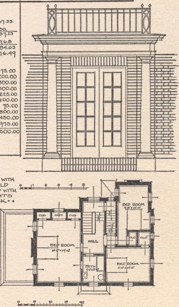 An illustration from The hy-tex house of moderate cost, 1914, leaf 35