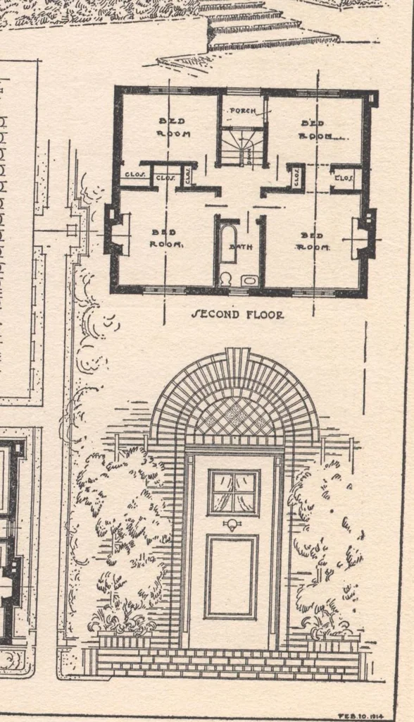 An illustration from The hy-tex house of moderate cost, 1914, leaf 39