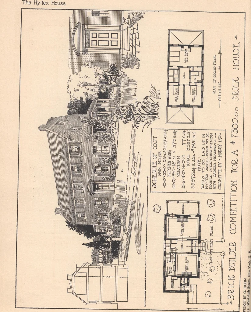 An illustration from The hy-tex house of moderate cost, 1914, leaf 41