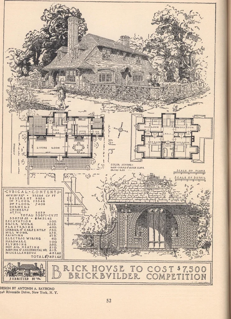 An illustration from The hy-tex house of moderate cost, 1914, leaf 53
