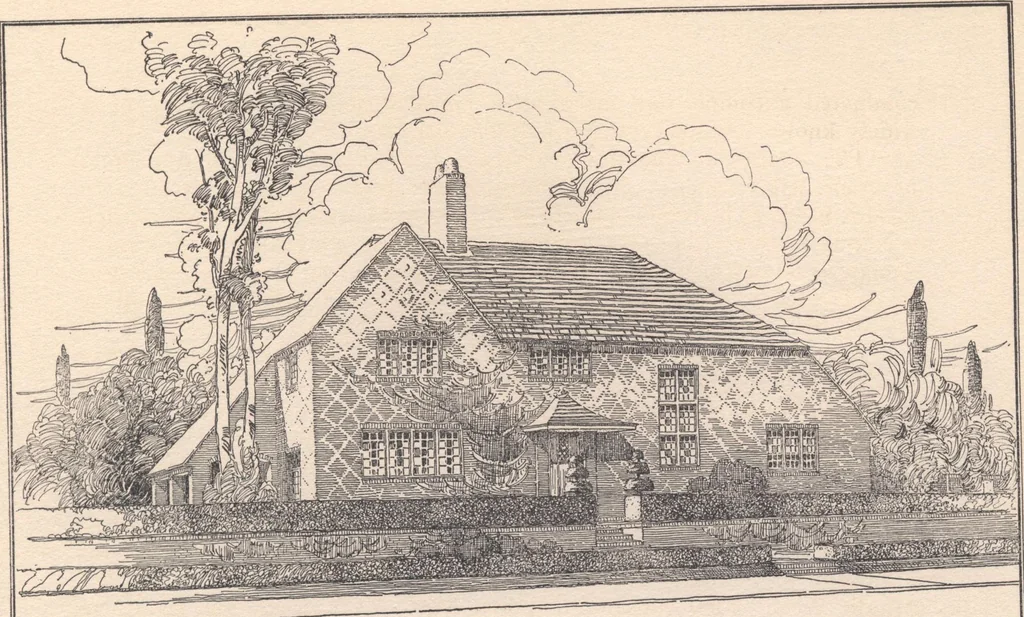 An illustration from The hy-tex house of moderate cost, 1914, leaf 6