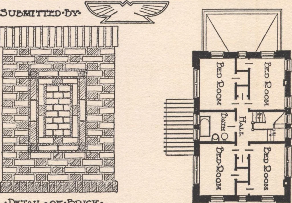 An illustration from The hy-tex house of moderate cost, 1914, leaf 71