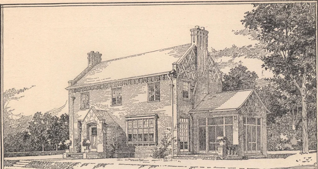 An illustration from The hy-tex house of moderate cost, 1914, leaf 78