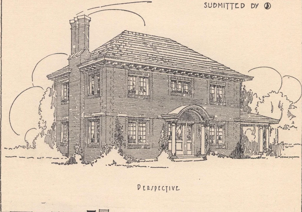 An illustration from The hy-tex house of moderate cost, 1914, leaf 81