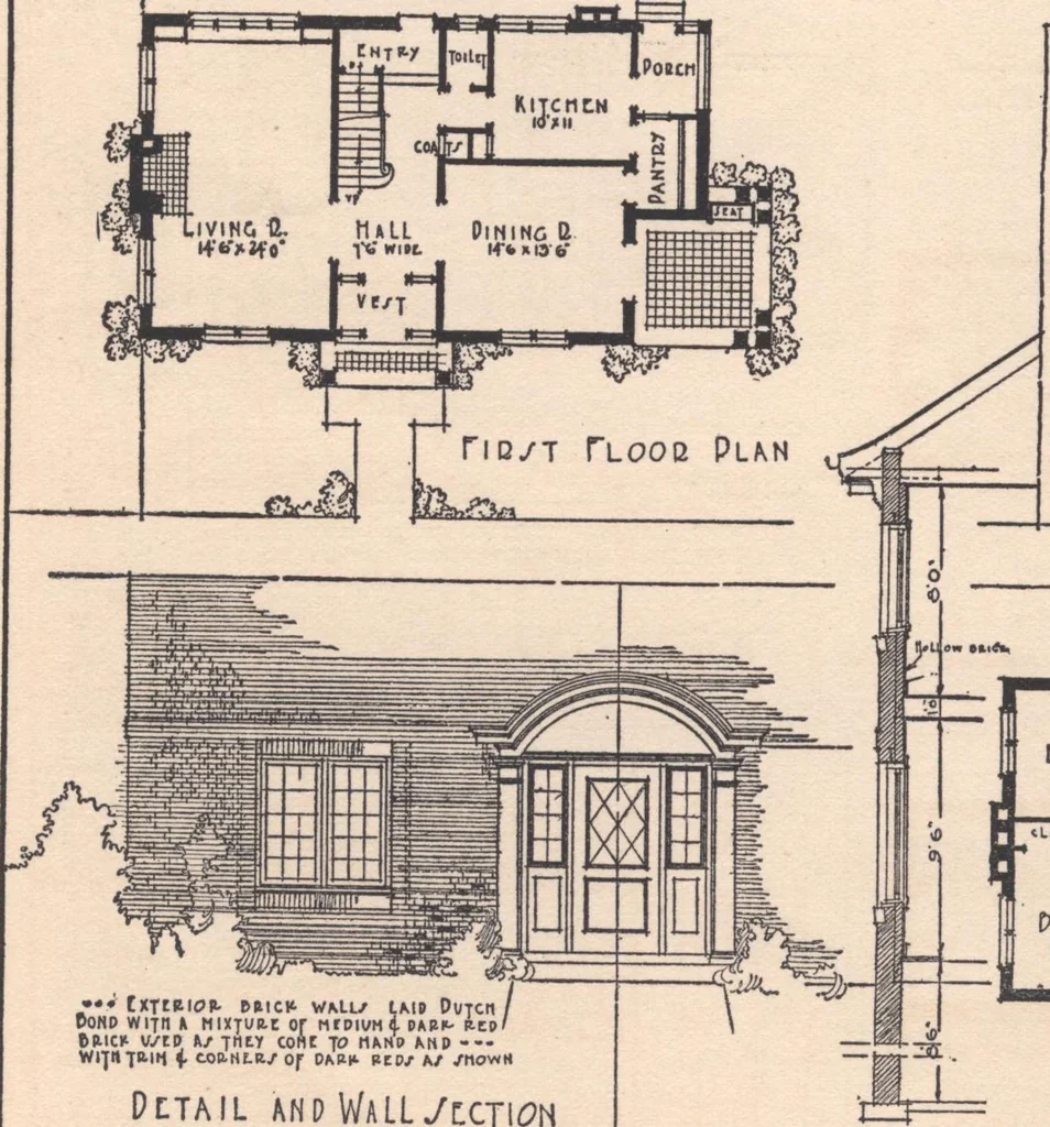 An illustration from The hy-tex house of moderate cost, 1914, leaf 81