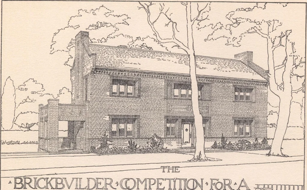 An illustration from The hy-tex house of moderate cost, 1914, leaf 82