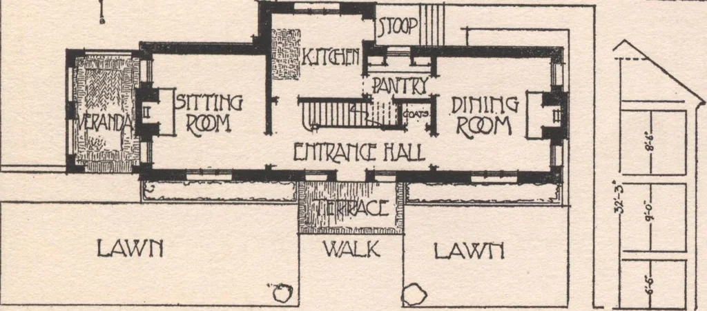 An illustration from The hy-tex house of moderate cost, 1914, leaf 82