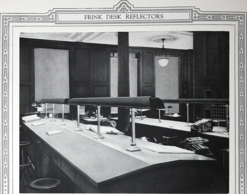 An illustration from I.P. Frink reflectors designer and manufacturer of scientific and artistic lighting specialties ..., 1921, leaf 13