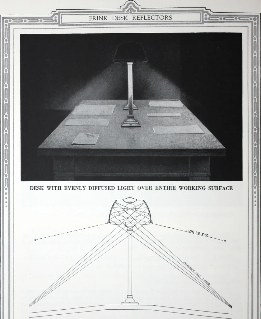 An illustration from I.P. Frink reflectors designer and manufacturer of scientific and artistic lighting specialties ..., 1921, leaf 15